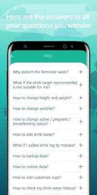 Water Drink Reminder - Healthy android App screenshot 2