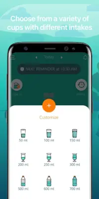 Water Drink Reminder - Healthy android App screenshot 4